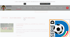 Desktop Screenshot of massesecalcio.it